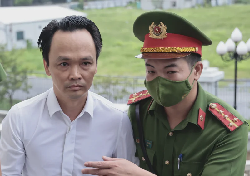 Trịnh Văn Quyết tại phiên tòa xét xử vụ án FLC