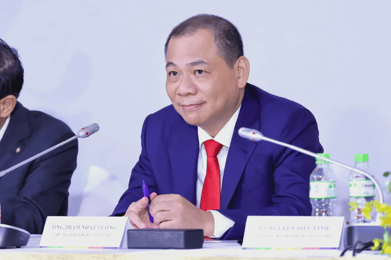 Chủ tịch Phạm Nhật Vượng tại sự kiện Vingroup