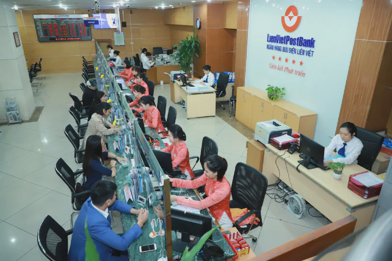 Phòng giao dịch ngân hàng Việt Nam