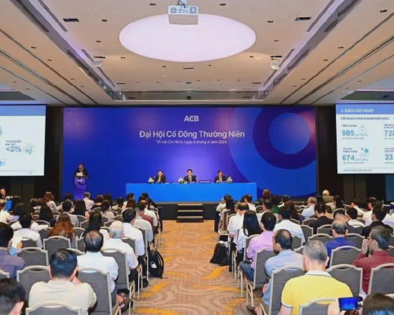 Đại hội đồng cổ đông ACB sáng 9/4/2026
