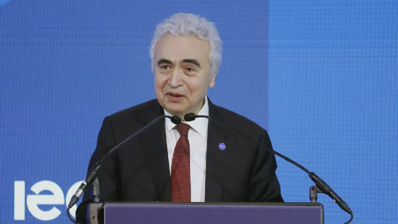 Giám đốc IEA Fatih Birol phát biểu về khủng hoảng năng lượng