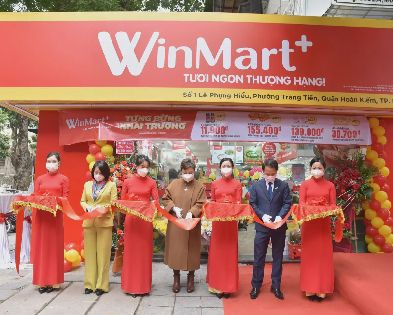 Cửa hàng WinMart+ khai trương tại nội thành