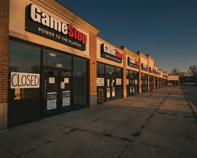 Chuỗi cửa hàng GameStop đóng cửa trong quá trình tái cơ cấu