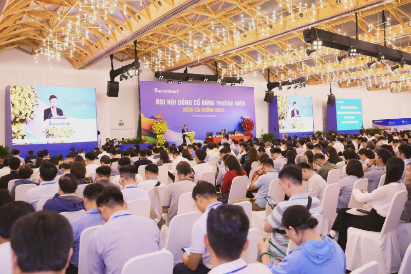 ĐHĐCĐ Sacombank 2026: Thông qua kế hoạch và nhân sự mới