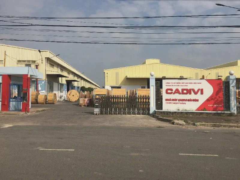 Nhà máy Cadivi, thương hiệu dây cáp điện của GEE