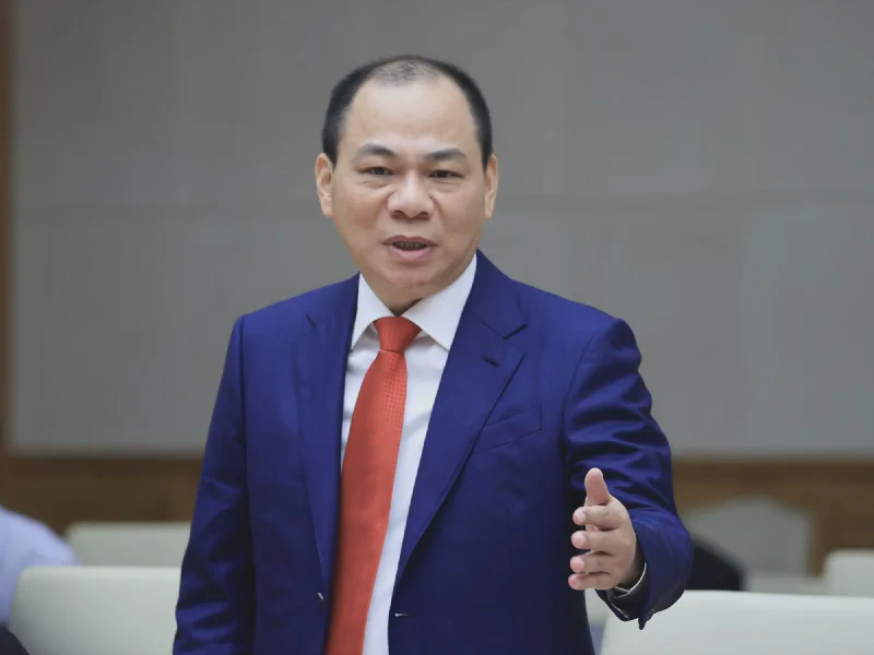 Ông Phạm Nhật Vượng, Chủ tịch HĐQT Tập đoàn Vingroup và Tổng Giám đốc VinFast