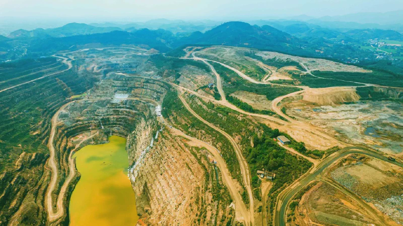 Nui Phao mine in Thai Nguyen — the world&rsquo;s largest tungsten mine outside China