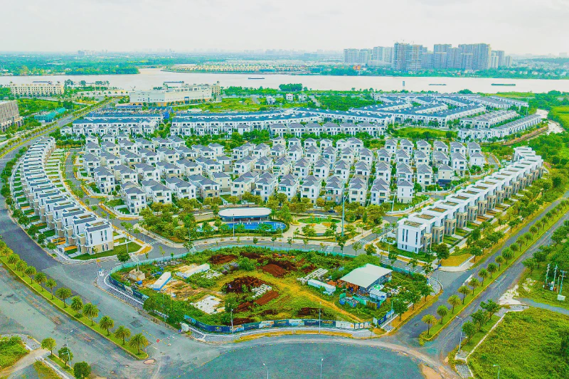 Novaland&rsquo;s Aqua City project aerial view