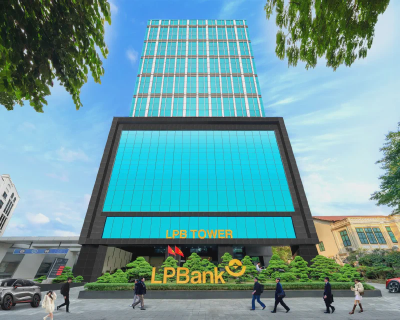 LPBank&rsquo;s refreshed facade after the rename