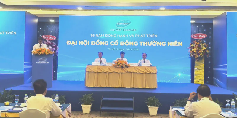 Gemadept Annual General Meeting, May 6, 2026, REX Hotel, Ho Chi Minh City