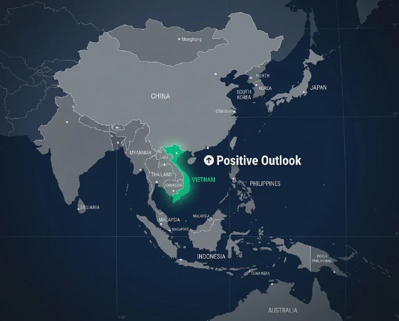 Vietnam is the only APAC country with a Moody&rsquo;s Positive Outlook