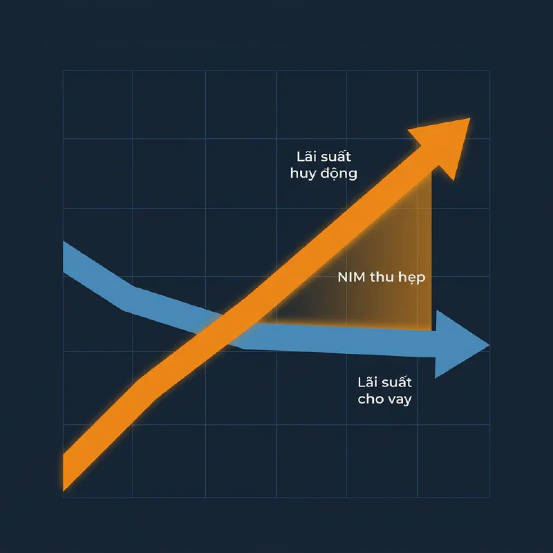 NIM compression: deposit rates rising while lending rates struggle to keep up