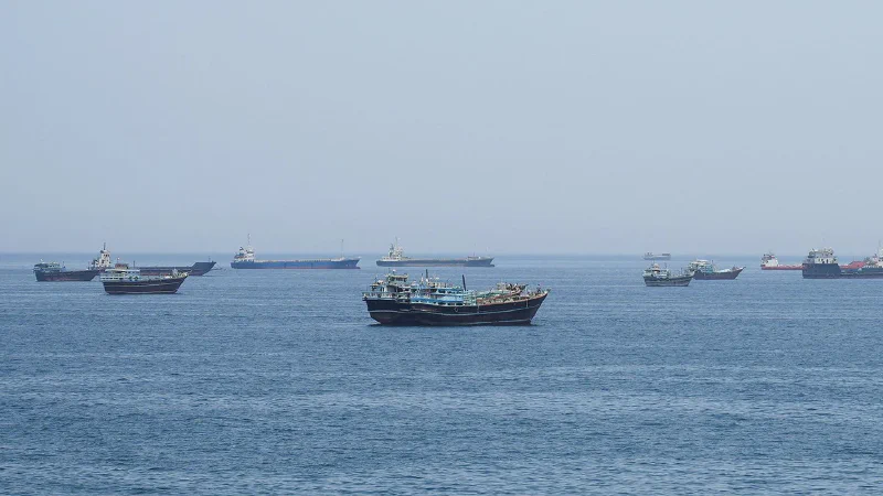 Vessels transiting the Strait of Hormuz, May 2026