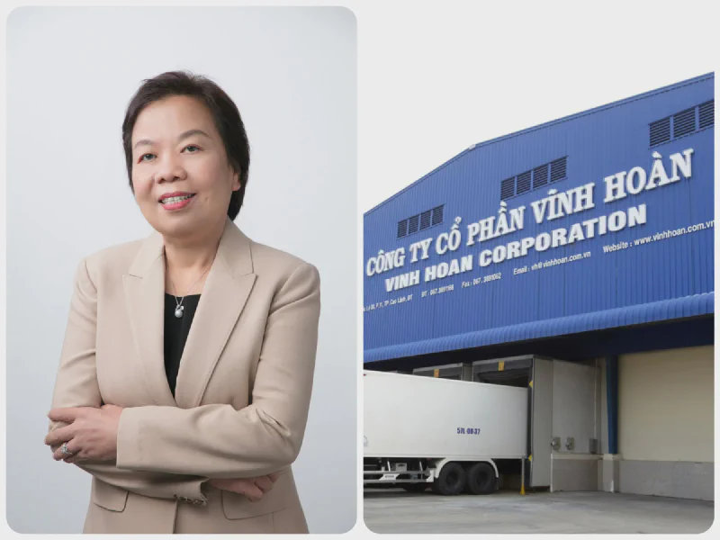Ms. Truong Thi Le Khanh, Chairwoman of Vinh Hoan Corporation, at the company&rsquo;s headquarters in Dong Thap