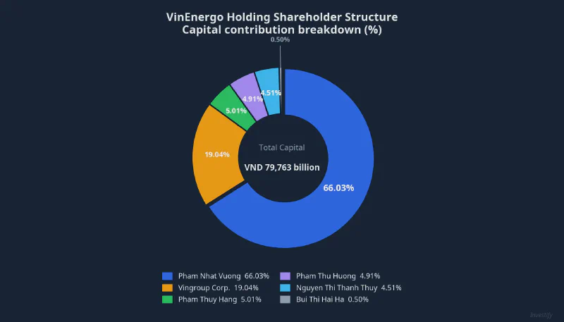 VinEnergo Holding Shareholder Structure