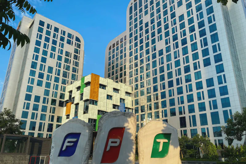FPT headquarters in Vietnam, the country&rsquo;s largest listed technology company